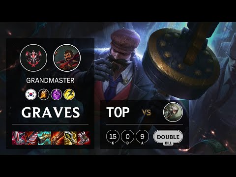 Graves Top vs Camille - KR Grandmaster Patch 11.22
