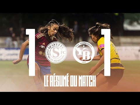 Servette FCCF 1 - 1 BSC Young Boys Frauen | Le résumé du match