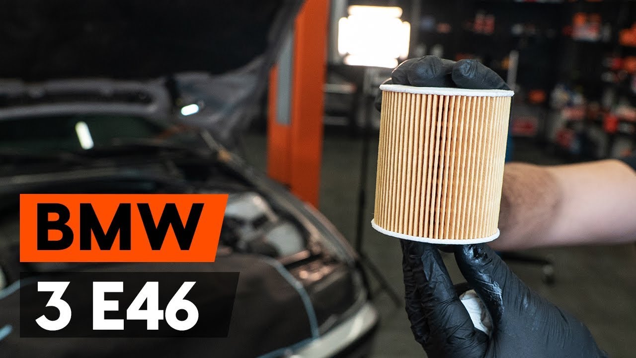 Kako zamenjati avtodel motorna olja in filter na avtu BMW E46 cabrio – vodnik menjave