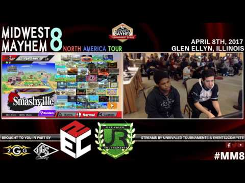 Midwest Mayhem 8 Top 12 Losers: PG l Rich Brown (Mewtwo) vs. E2C l Seth (Yoshi)