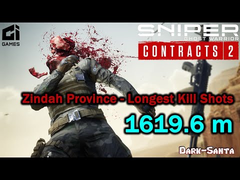 SNIPER GHOST WARRIOR CONTRACTS 2 | Longest Kill Shots | Zindah Province