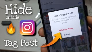 How to Hide/Unhide Tag Photos on Instagram