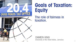 Lesson 20.4: Goals of Taxation – Equity