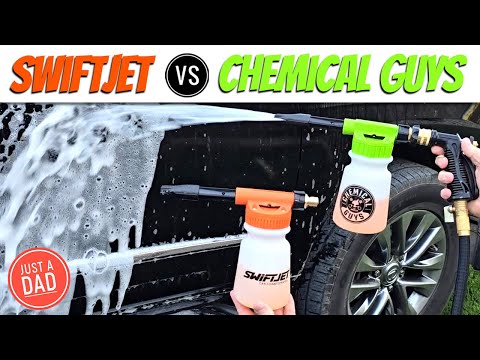 SwiftJet vs Chemical Guys Car Wash Foam Gun COMPARISON