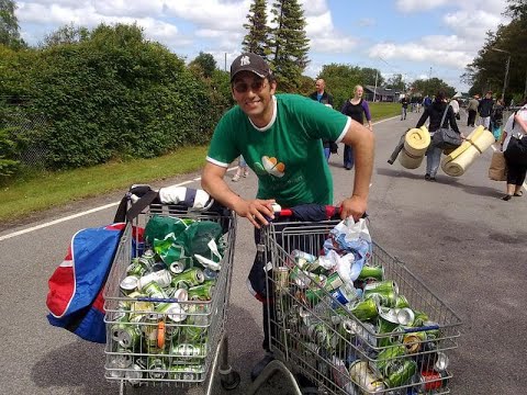 DANEMARCA CUM SA FACI BANI DIN STICLE RECICLABILE