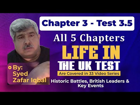 Life in the UK Test 2025 Test 5 - Chapter 3 | British Citizenship Exam | 24 Questions You Must Know!