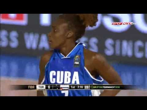 Turkey vs. Cuba [71-45]--Women's olympic qualifying tournement--[6/17/2016]