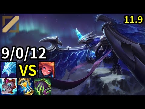 Anivia Mid vs Zoe - KR Master | Patch 11.9