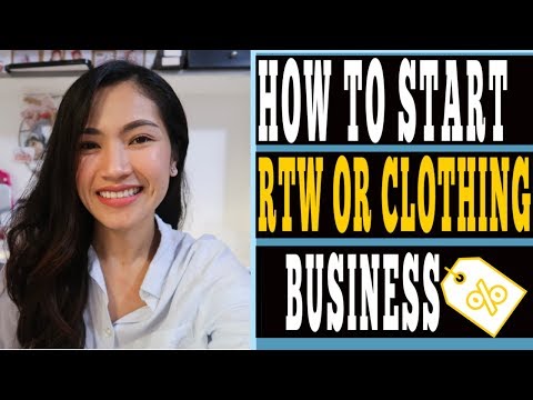 HOW TO START YOUR OWN RETAIL CLOTHING OR RTW BUSINESS⎮JOYCE YEO Video