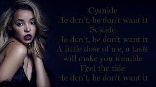 Tinashe ~ He Don't Want It ~ Lyrics