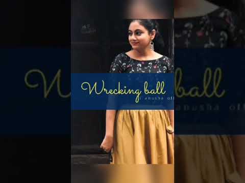 Anushree Mazumdar Wrecking ball - Piano version