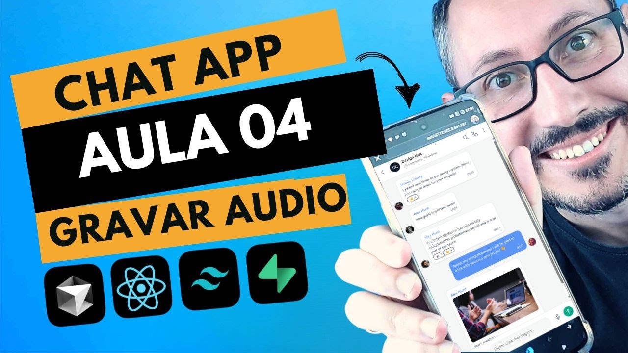 Crie um Chat Estilo WhatsApp do Zero: Gravando Áudio (Aula 04)