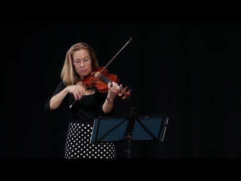 Telemann Fantasia No. 1 • Gabriele Steinfeld • violin made by Susanne Riebesehl