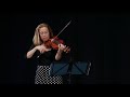 Telemann Fantasia No. 1 • Gabriele Steinfeld • violin made by Susanne Riebesehl