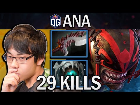 OG.ANA SMURF BLOODSEEKER WITH 29 KILLS - DOTA 2 PRO GAMEPLAY