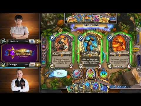 che0nsu vs Orange - Swiss Round 6 - Hearthstone Masters Tour Bucharest