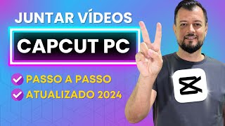 Como JUNTAR 2 VÍDEOS no CapCut pelo PC? Passo a Passo!