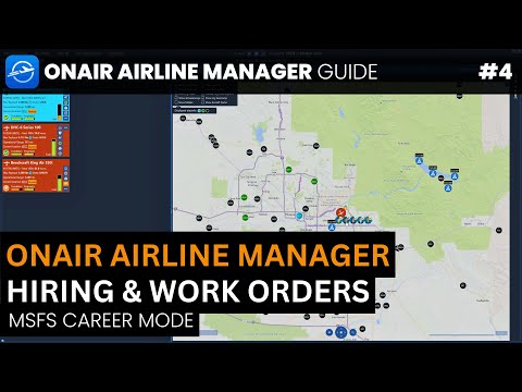 Dominate OnAir Airline Manager: AI Pilots and Work Orders Tutorial!