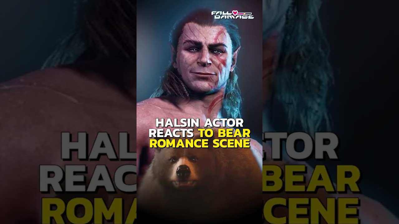Halsin Actor Reacts to THAT Baldur's Gate 3 Bear Scene - YouTube
