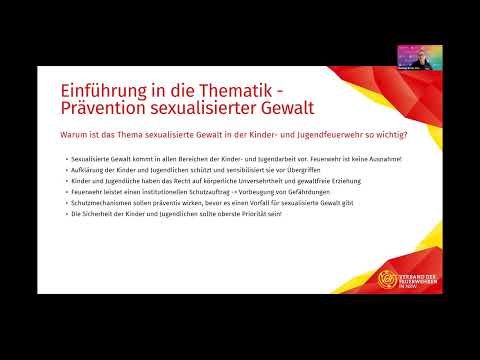 Erstellung eines Schutzkonzepts in den Feuerwehren in NRW | Webinarreihe des VdF NRW