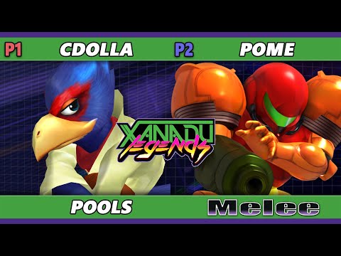 Xanadu Legends - CDolla (Falco) Vs. Pome (Samus) Smash Melee - SSBM
