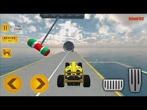 Yellow Formula Car GT Racing Stunts 2021 - Extreme GT Formula Racing #13 - Android Gameplay
