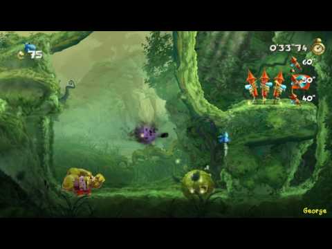 Rayman Legends : 100% No Damage - Teensies in Trouble - Enchanted Forest - Invaded