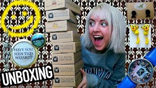 FANDOM OF THE MONTH UNBOXING HAUL- Harry Potter, Sherlock, and MORE