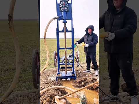100-meter water well drilling machine Small household civil drilling machine