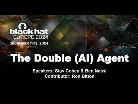 Video Thumbnail: The Double (AI) Agent: Flipping a GenAI Agent Behavior