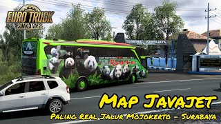Download lagu Jelajah Map Javajet Paling Real Jalur Surabaya - Mojokerto | PO Restu Panda Mr Ngowos | ETS 1.41 mp3