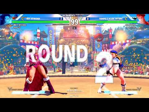 SFV: 801Strider vs Tempo | Alex Myers - CPTO North America 3 Top 8 - CPT2017