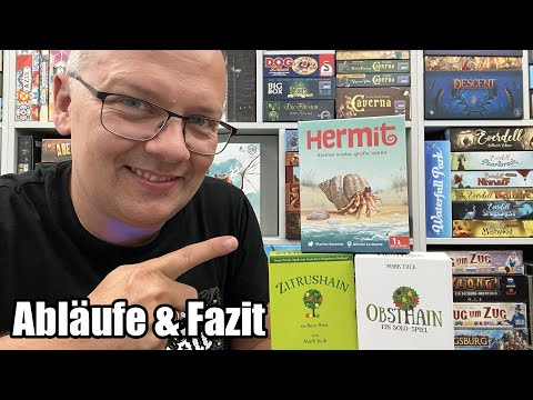 Hermit (Boardgamecircus) - Solospiel mit wenigen Karten und knackigen Herausforderungen