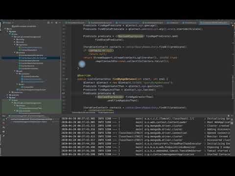 Spring Boot MongoDB QueryDsl