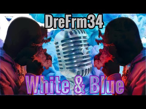 DreFrm34 - White N Blue