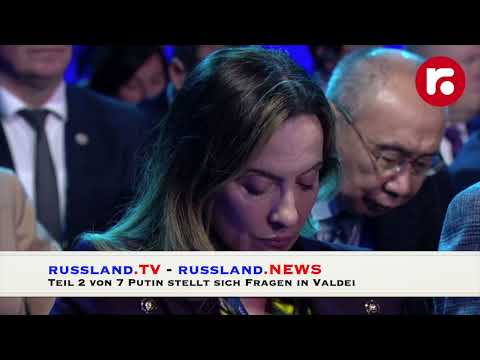 Teil 2 von 7 – Putin stellt sich den Fragen der Valdai-Teilnehmer