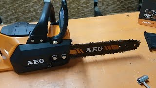 AEG ACS18B30 - Бесщеточная аккумуляторная цепная пила