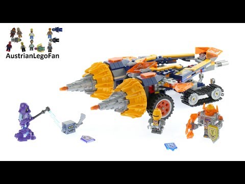 Vidéo LEGO Nexo Knights 70354 : La foreuse d'Axl