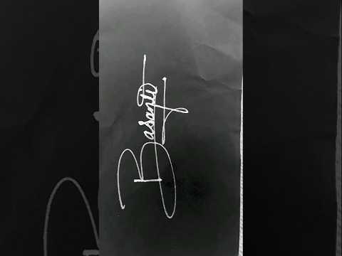 Basanti Name Signature Styles #signaturestyle #ytshort