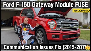 Ford F-150 Gateway Module FUSE Location & Replacement (Communication Issues Fix 2015-2017)