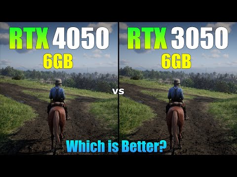 RTX 4050 vs RTX 3050 6GB Laptop : Test in 6 Games - Which is Better?