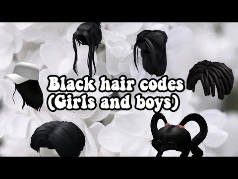 Black Hairstyles Roblox codes