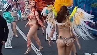 女子大生サンバ  〜ウニアン・ドス・アマドーリス〜 2023.7.16 花小金井サンバフェスティバル