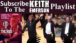 Keith Emerson   of Emerson Lake & Palmer  at his 70th Birthday Tribute Concert