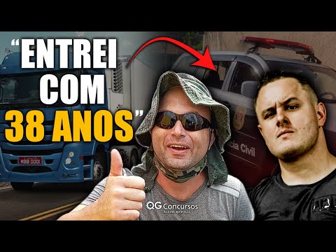 COM 38 ANOS ELE FOI APROVADO NA POLÍCIA CIVIL SP - Concurso PCSP 2021