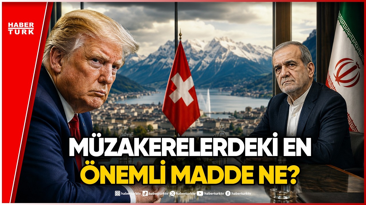 ABD ve İran Heyetleri İsviçre’de Masaya Oturdu
