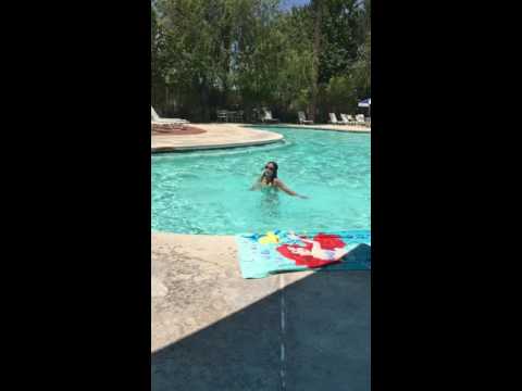 KPP (Kaidyn and Parker Productions) - Gymnastics and Syncro in the Pool