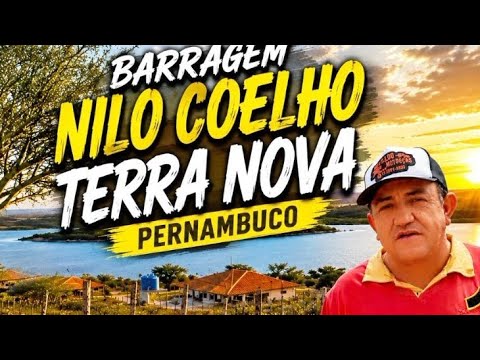 Linda paisagem da barragem Nilo Coelho terra nova Pernambuco