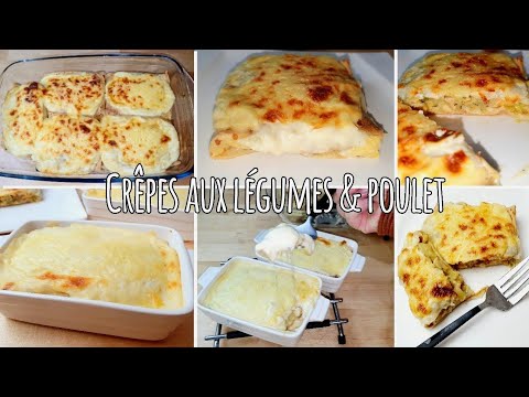Recette de Crêpes Salées Aux Légumes