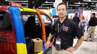 Toyota demonstration of Occupant Classification System sensor sensitivity